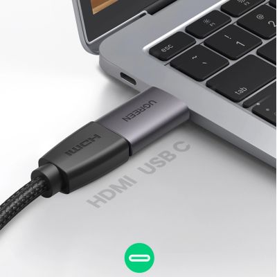 5. Adapter USB-C HDMI Ugreen US320 - szary