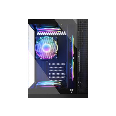 14. MODECOM OBUDOWA VOLCANO PANORAMA APEX ARGB 7F MIDI BLACK