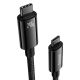 2. Kabel Baseus CAWJ040101 USB-C - USB-C 240W 480Mb/s 2m - czarno-szary