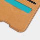 10. Nillkin Qin Case etui do Xiaomi Redmi Note 11 Pro+ (China) / Redmi Note 11 Pro (China) / Mi11i HyperCharge osłona na aparat kabura pokrowiec obudowa z klapką brązowy