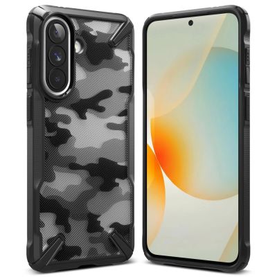 2. Etui Ringke Fusion X na Samsung Galaxy A57 5G - czarno-szare