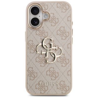 3. Etui Guess 4G Big 4G Classic Logo na iPhone 17 - różowo-złote
