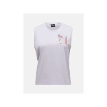 Koszulka damska PEAK PERFORMANCE W Explore Graphic Sleeveless kolor szary