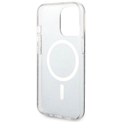 6. Etui Guess 4G MagSafe na iPhone 13 Pro / iPhone 13 - czarne