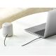 9. Ugreen kątowy kabel AUX 2 x mini jack 3,5 mm 1,5m niebieski (AV112)