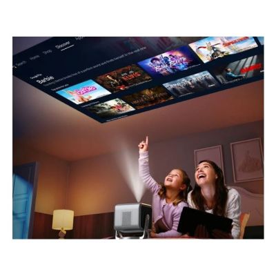 5. Ultimea Nova C40 Projektor krótkiego rzutu 600 ANSI lumenów LCD 4K (4096x2400) Srebrny