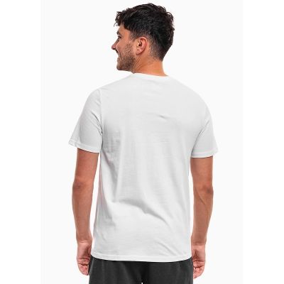 2. T-shirt bewełniany męski 4F 4FWSS26TTSHM4484-10S