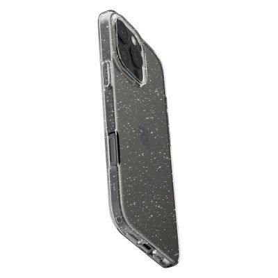 3. Etui Spigen Liquid Crystal na iPhone 16 Pro - przezroczysto-brokatowe
