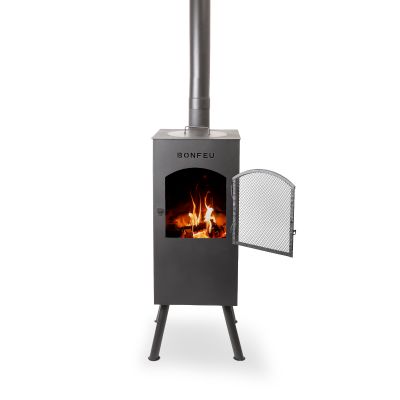 2. Kominek ogrodowy BonFeu BonCarré Czarny 3503