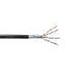 Kabel EmiterNet zewnętrzny żelowany FTP (F/UTP) kat.5e, drut 4x2x0,5 PE+GEL