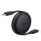 2. Kabel zwijany Baseus Free2Pull 60W USB-C - USB-C 1m - czarny