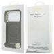 8. Etui Guess Perforated 4G MagSafe na iPhone 17 Pro - brązowe