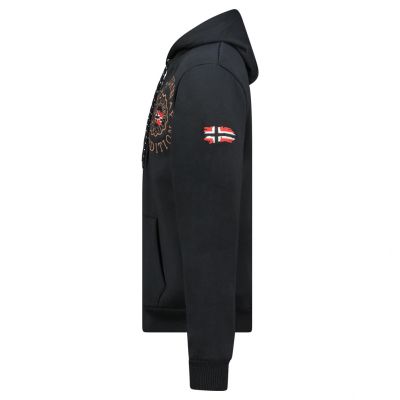 3. Bluza Geographical Norway Geganto DB 100 M WZ3024H/GN-Black