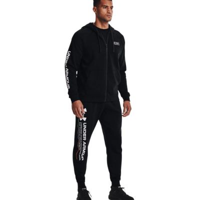 3. Spodnie Under Armour Rival Fleece Chroma Pants M 1370345 001