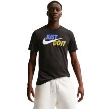 Koszulka męska Nike Tee Just do It Swoosh czarna AR5006 014