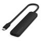 Satechi ST-P6SK huby i koncentratory USB Type-C 10000 Mbit/s Czarny