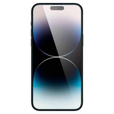 4. Szkło hartowane Spigen Glas.tR EZ Fit na iPhone 14 Pro - 2 szt.