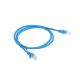 2. PATCHCORD KAT.6 UTP 1M NIEBIESKI FLUKE PASSED LANBERG 10-PACK