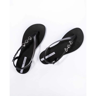 5. Ipanema Sandal Rio sandały japonki damskie modne wygodne czarne