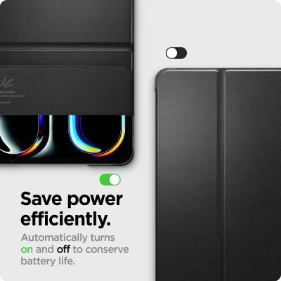 10. Etui Spigen Smart Fold iPad Pro 13" 2024 - czarne