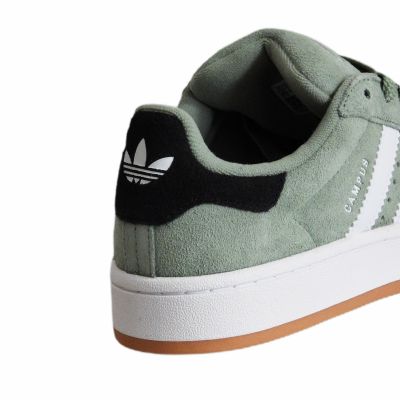 9. Buty sportowe damskie młodzieżowe Adidas Campus 00s Silver Green/Cloud White - JI0283