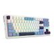 8. REDRAGON K728WBB-RGB-PRO Antonium Pro klawiatura USB + RF Wireless + Bluetooth Biały, Niebieski