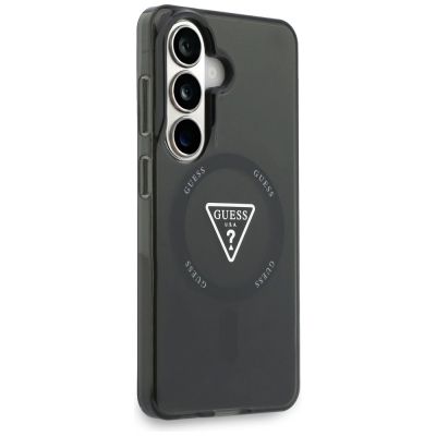 4. Etui Guess IML Gradient Triangle MagSafe na Samsung Galaxy S26 - czarne