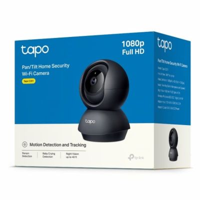 4. TP-Link TAPO C201 kamera przemysłowa Kamera bezpieczeństwa IP Wewnętrzna 1920 x 1080 px Biurko / Ściana