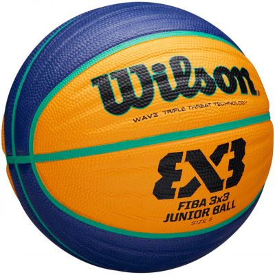 2. Piłka do koszykówki Wilson Fiba 3x3 Jr WTB1133XB