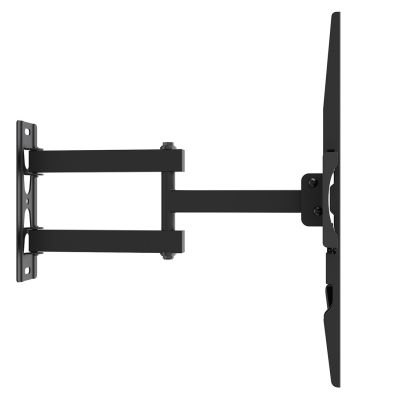 2. MACLEAN UCHWYT WIESZAK DO TV 32-55'' UCHWYT / WIESZAK DO TV MACLEAN, MAX VESA 400X400, 32-55", DO 30KG, CZARNY, REG. POCHYŁU