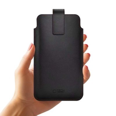 2. Etui Tech-Protect SM65 dla smartfonów 6.0-6.9" - czarno-czerwone