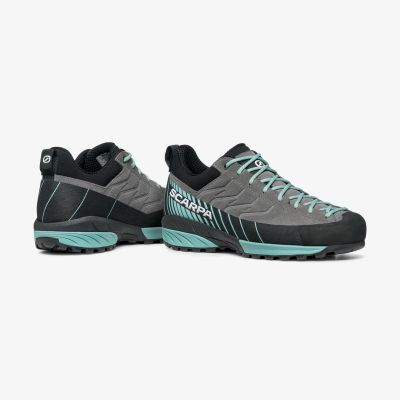 5. Scarpa MESCALITO GTX WOMAN Damski Dorosły Szary, Kolor Aqua