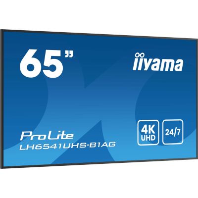 4. Monitor IIYAMA 164,0 cm (65") LH6541UHS-B1AG 16:9 3xHDMI+USB IPS