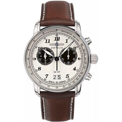 Zegarek Męski ZEPPELIN Graf Chronograph LZ 127 + BOX