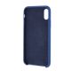 3. Etui BMW Silicone M Collection na iPhone X / Xs - niebieske
