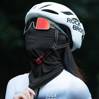 3. Komin termiczny Rocbros YDWB005 tencel + wełna rozmiar uniwersalny - czarny