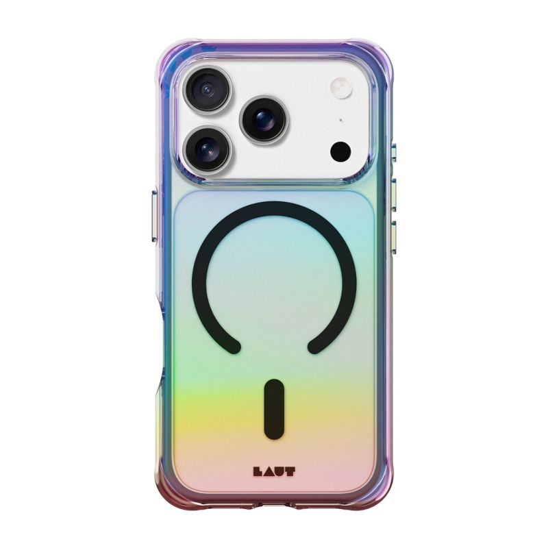 5. LAUT AERO HOLO pokrowiec na telefon komórkowy 17,5 cm (6.9") Wielobarwny, Przezroczysty