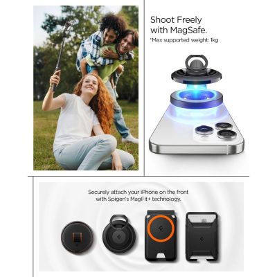 9. Selfie stick Spigen S582W Bluetooth - czarny