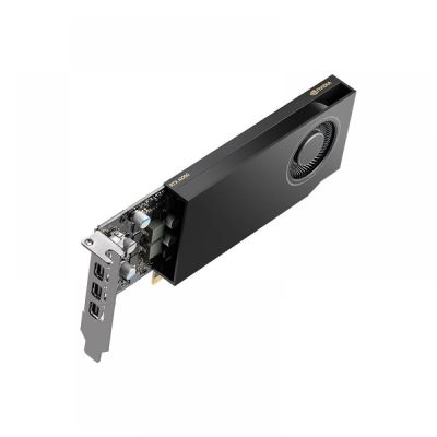 3. PNY NVIDIA A1000 8GB GDDR6 128-bit, Low Profile, PCIe 4.0 x8, Single slot, 4 x Mini DisplayPort 1.4a, 50W, LP bracket, 4 x mDP to DP adapter, retial