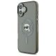 2. Etui Karl Lagerfeld IML Metal Karl Head MagSafe na iPhone 16 - czarne