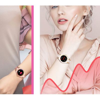 14. Smartwatch Damski Rubicon RNCE82 Różowy