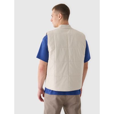 3. Bezrękawnik puchowy ze stójką męski 4F 4FRAW24TVESM171-12S