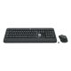 21. Zestaw klawiatura + mysz membranowa Logitech MK540 920-008685 (USB;  kolor czarny; optyczna; 1000 DPI)