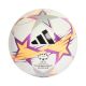 Piłka nożna adidas UCL Womens League 26/27 League Stage biało-pomarańczowo-srebrna KE5142