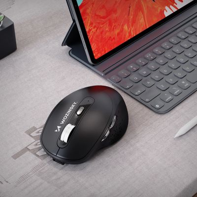 7. Mysz bezprzewodowa Wozinsky WMGK-1134 ergonomiczna - czarna