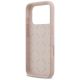 7. Etui Guess Silicone Big 4G Script na iPhone 17 Pro - różowe