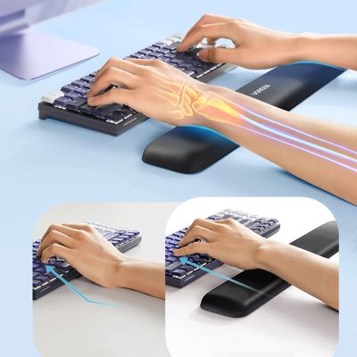 4. Ergonomiczna podkładka do klawiatury Ugreen LP699 - czarna