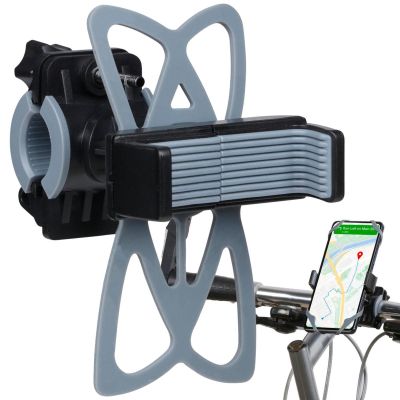 11. UCHWYT ROWEROWY NA TELEFON DUNLOP OBRACANY SZARY