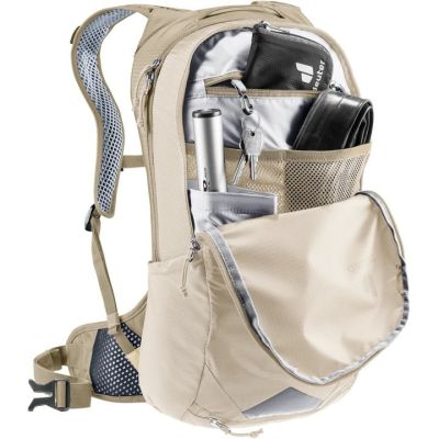 21. Plecak rowerowy Deuter Race Air 10, alu/greystone