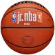 5. Piłka do koszykówki Wilson Jr NBA Logo Auth Outdoor WZ3011801XB6